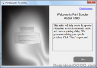 Print Spooler Fix Utility screenshot